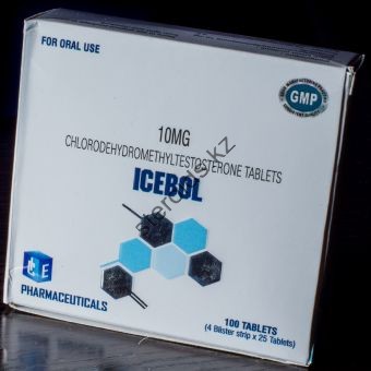 Туринабол Ice Pharma 100 таблеток (1таб 10 мг) - Актау